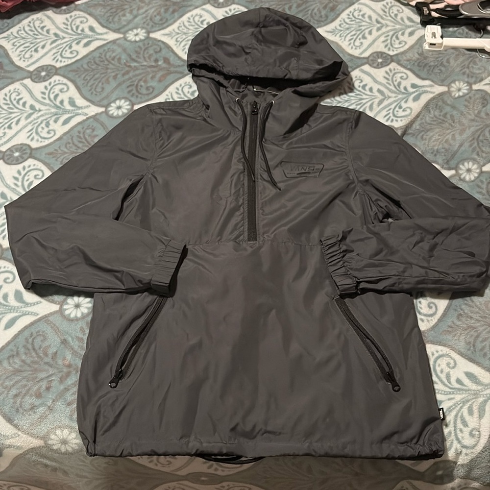 Used XS Vans black/grey hoodie